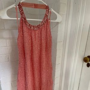 Emma Caine Pink sequin dress